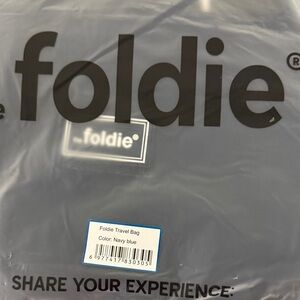 Foldie Navy Blue Travel Bag
